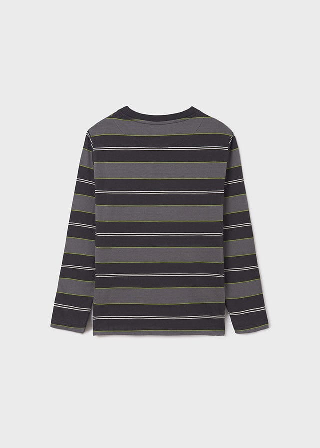 MAY - Mayoral Usa Inc Mayoral Longsleeve Striped T-Shirt - Little Miss Muffin Children & Home