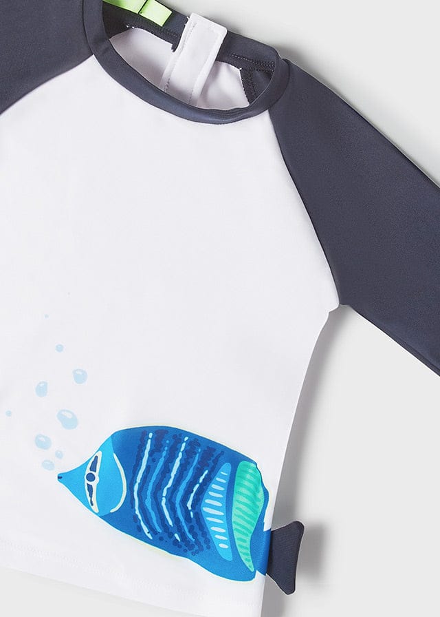 Mayoral Mayoral Long Sleeve Fish T-Shirt - Little Miss Muffin Children & Home