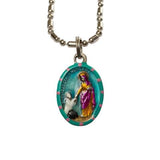 Saints for Sinners Saints for Sinners St. Elizabeth of Hungary Hand Painted Medallion - Little Miss Muffin Children & Home