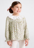 MAY - Mayoral Usa Inc Mayoral Usa Inc Embroidered collar blouse - Little Miss Muffin Children & Home