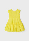Mayoral Mayoral Embroidered Lemon Dress - Little Miss Muffin Children & Home