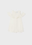Mayoral Mayoral Embroidered Ruffle Dress - Little Miss Muffin Children & Home