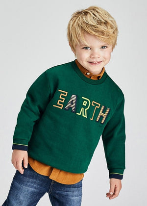 Mayoral Mayoral Embroidered Earth Pullover - Little Miss Muffin Children & Home