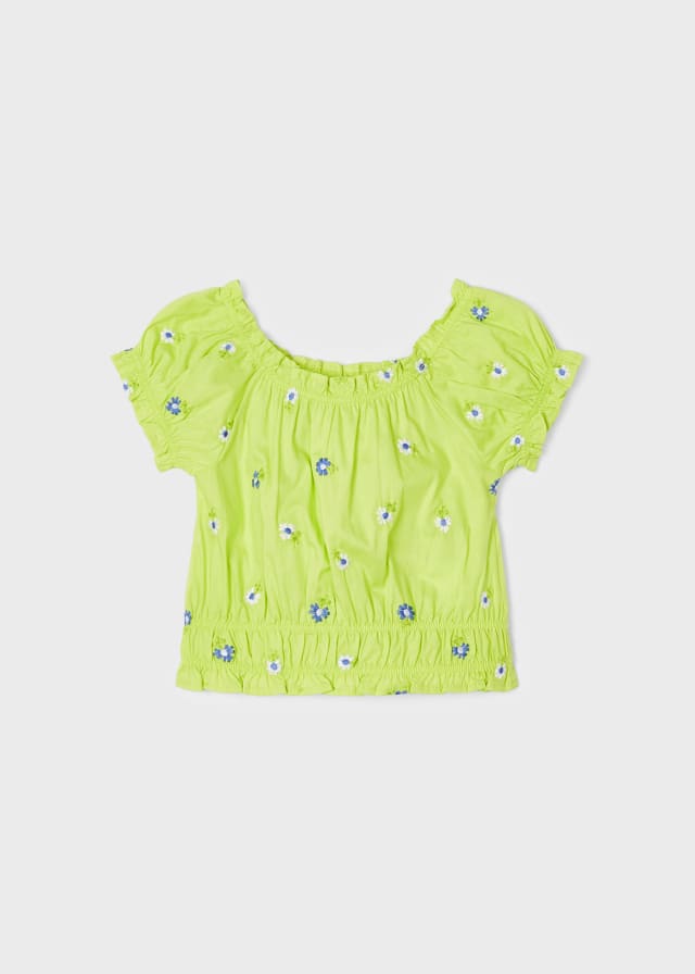 Mayoral Usa Inc Mayoral Embroidered Loose Shirt - Little Miss Muffin Children & Home