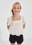 Mayoral Usa Inc Mayoral Eyelet Shorts - Little Miss Muffin Children & Home