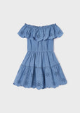 Mayoral Usa Inc Mayoral Eyelet Dress - Little Miss Muffin Children & Home