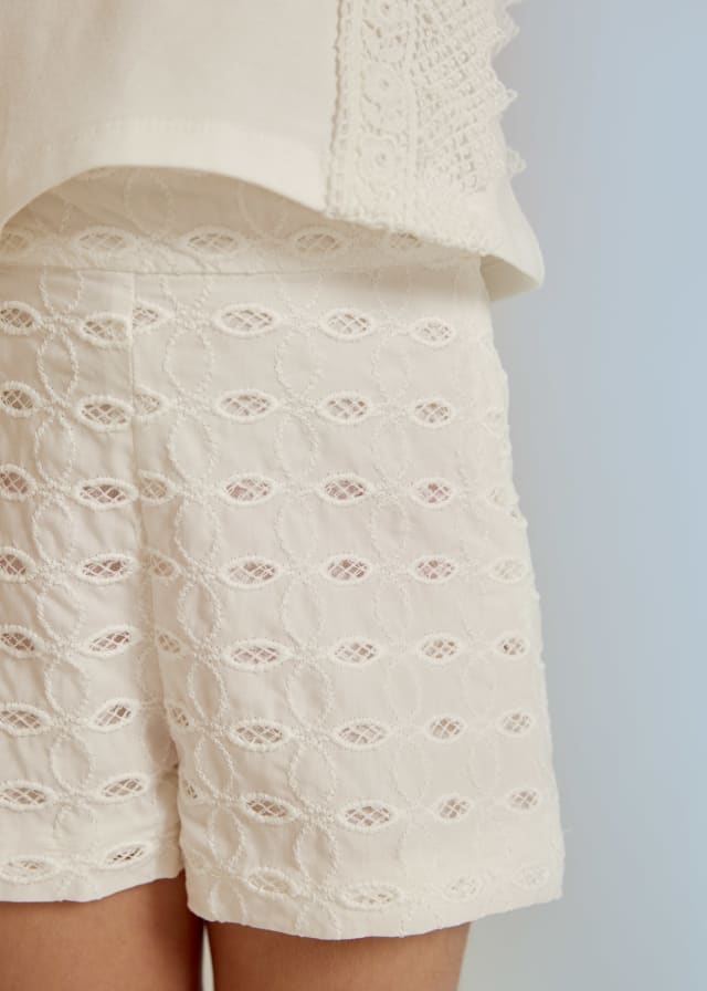 Mayoral Usa Inc Mayoral Batista Embroidered Bermuda - Little Miss Muffin Children & Home