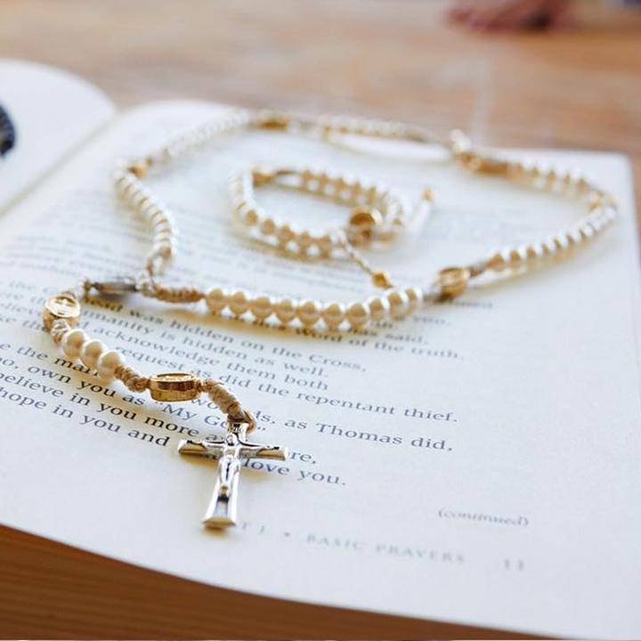 My Saint My Hero - My Saint My Hero First Communion Set For Girls - Little Miss Muffin Children & Home