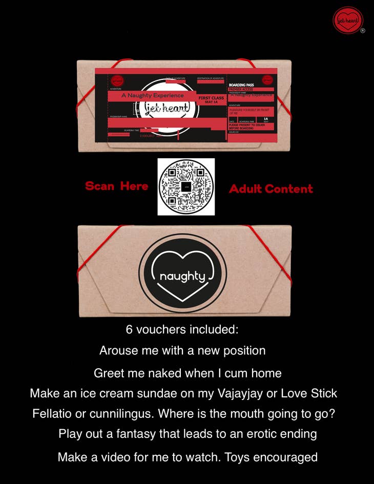 JetHeart JetHeart Naughty Vouchers - Little Miss Muffin Children & Home