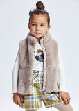 Mayoral Mayoral Faux Fur Vest - Little Miss Muffin Children & Home