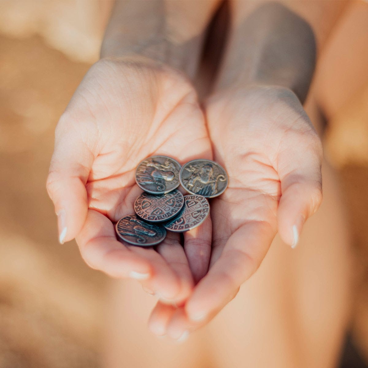 My Saint My Hero My Saint My Hero St. Benedict Firm Foundation Coin - Little Miss Muffin Children & Home