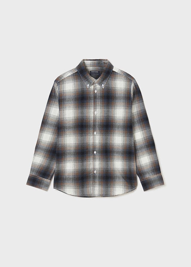 Mayoral Usa Inc Mayoral Flannel Long Sleeved Shirt - Little Miss Muffin Children & Home