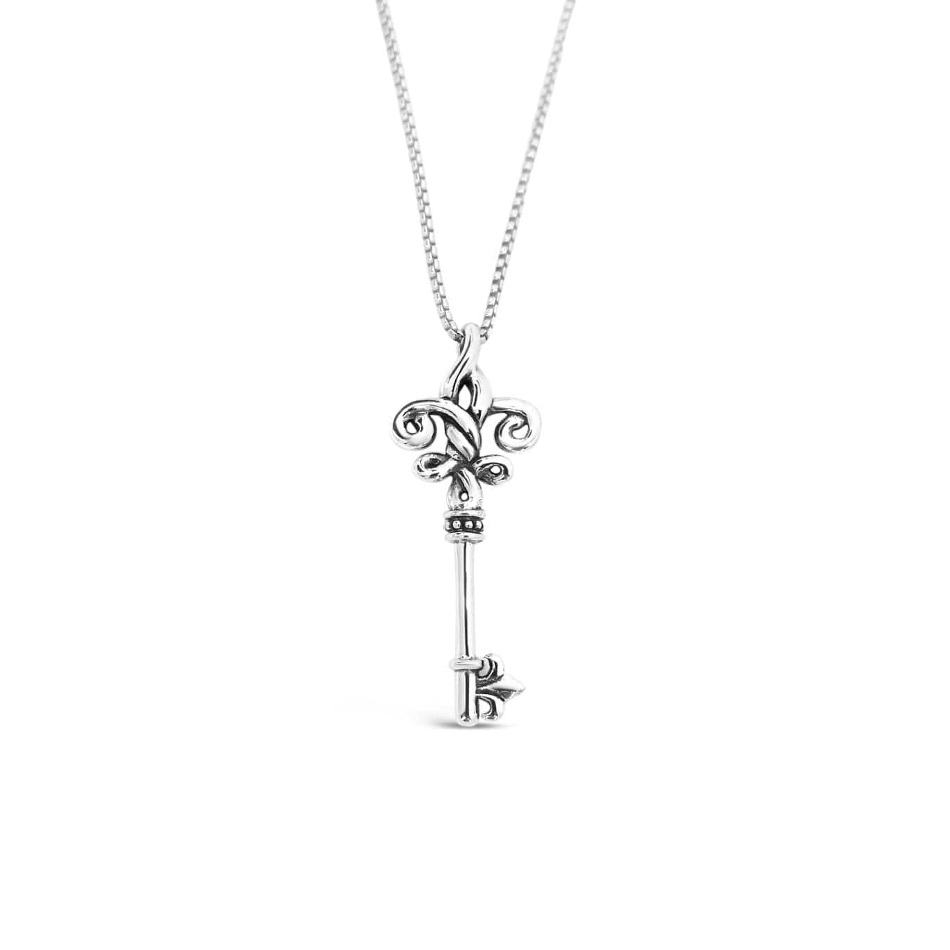 Cristy Cali Cristy Cali Small Fleur de Knot Skeleton Key Pendant Necklace - Little Miss Muffin Children & Home