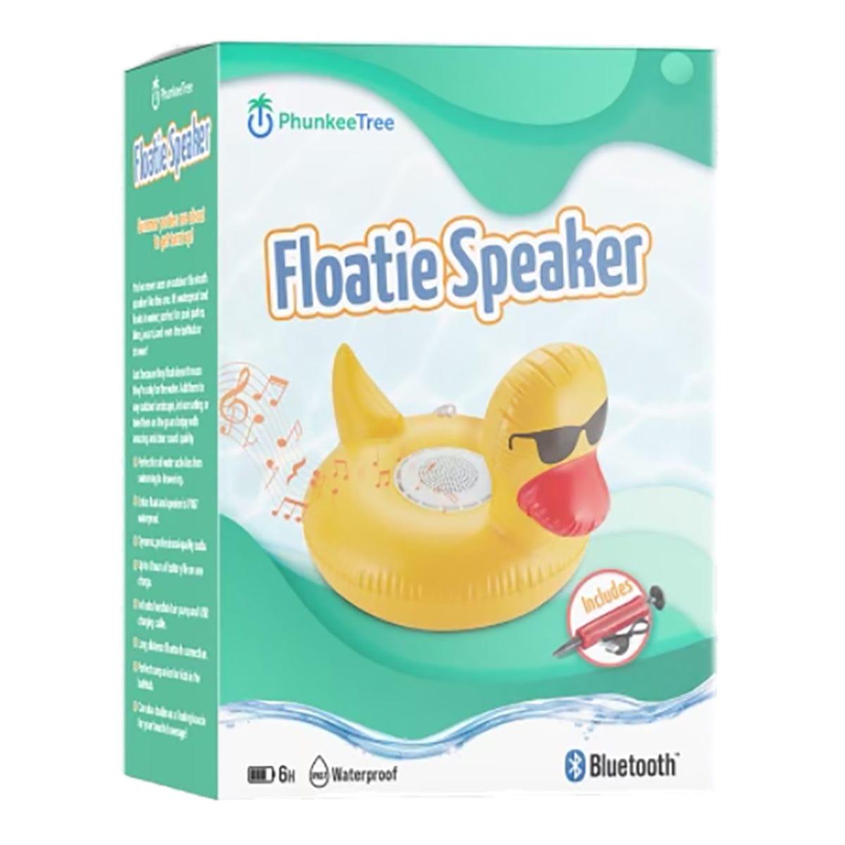 Phunkee Tree Phunkee Tree Duck Floatie Bluetooth Speaker - Little Miss Muffin Children & Home