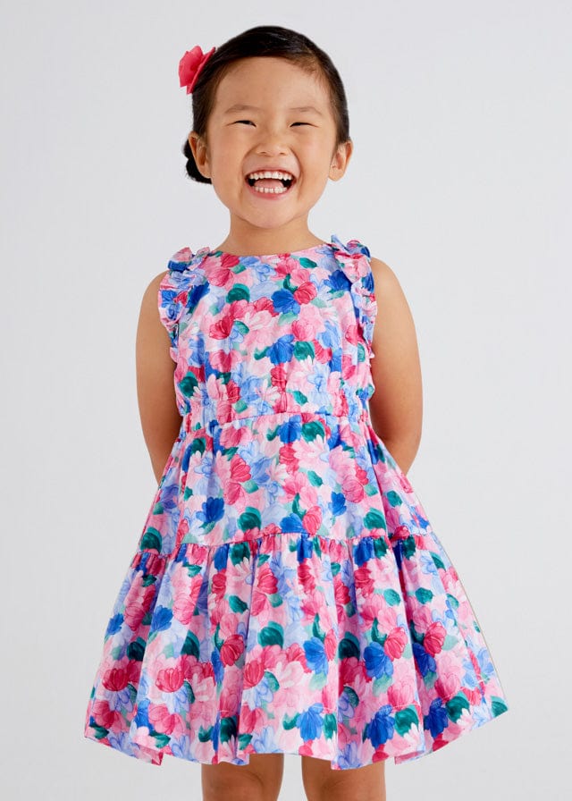 Mayoral Mayoral Floral Print Dress - Little Miss Muffin Children & Home