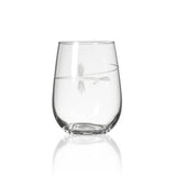Rolf Glass Rolf Glass Fly Fishing Stemless Wine Glass - Little Miss Muffin Children & Home