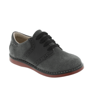 Badorf Shoe Footmates Grey and Black Connor - Little Miss Muffin Children & Home