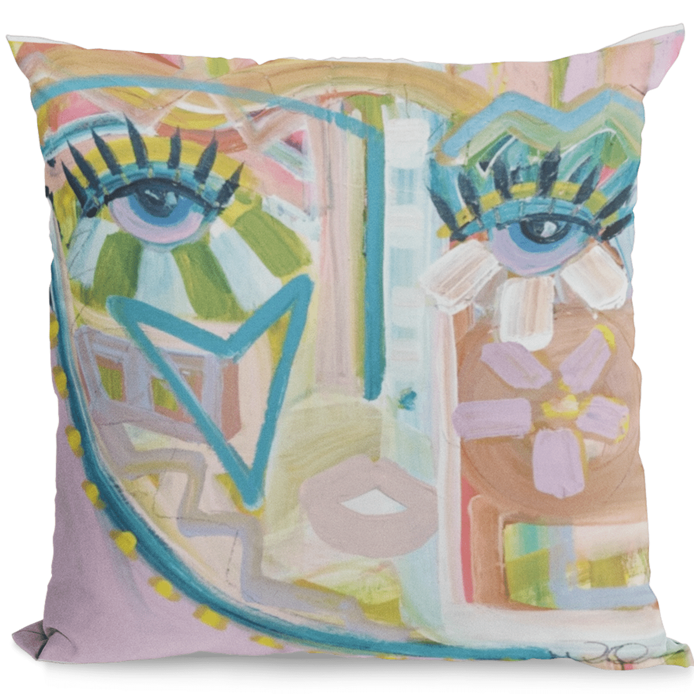 Windy O’Connor Art Windy O'Connor Art Be Hippie Chica Pillow - Little Miss Muffin Children & Home