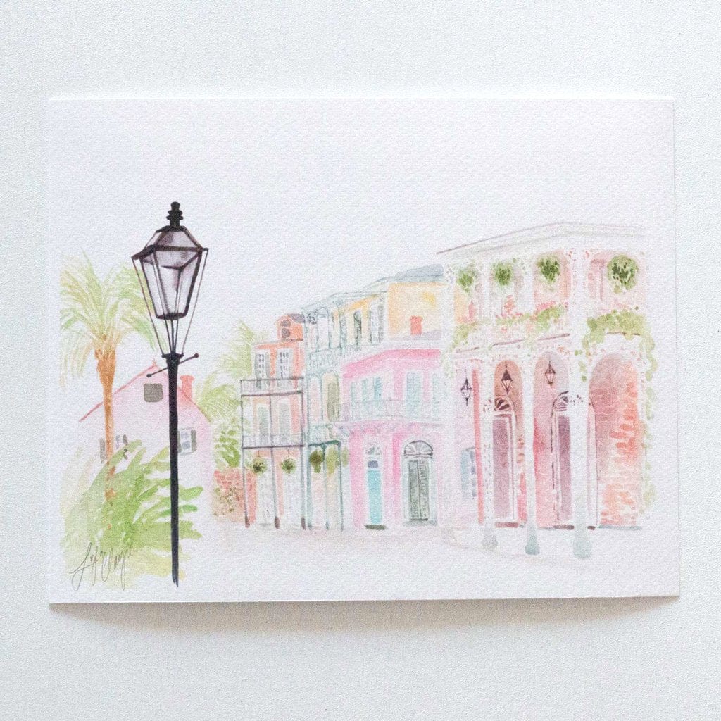 Lyla Clayre Studio Lyla Clayre Studio French Quarter Art Print - Little Miss Muffin Children & Home