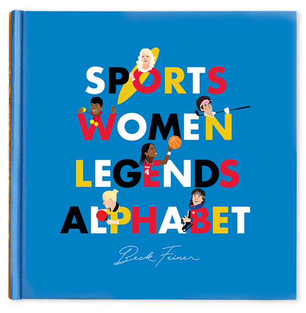 Alphabet Legends - Sports Women Legends Alphabet - Little Miss Muffin Children & Home