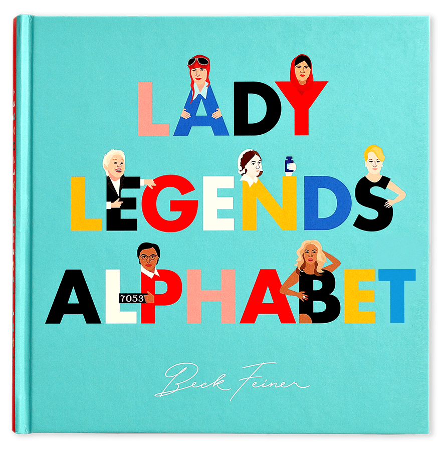 Alphabet Legends - Lady Legends Alphabet - Little Miss Muffin Children & Home