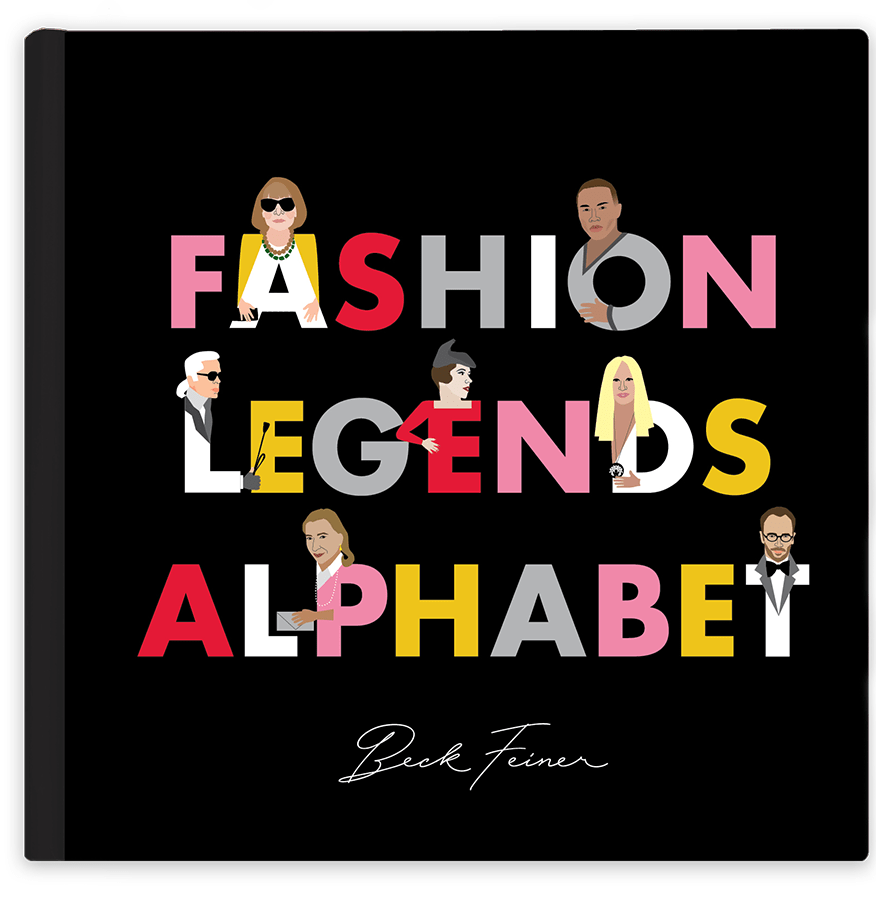 Alphabet Legends - Fashion Legends Alphabet - Little Miss Muffin Children & Home