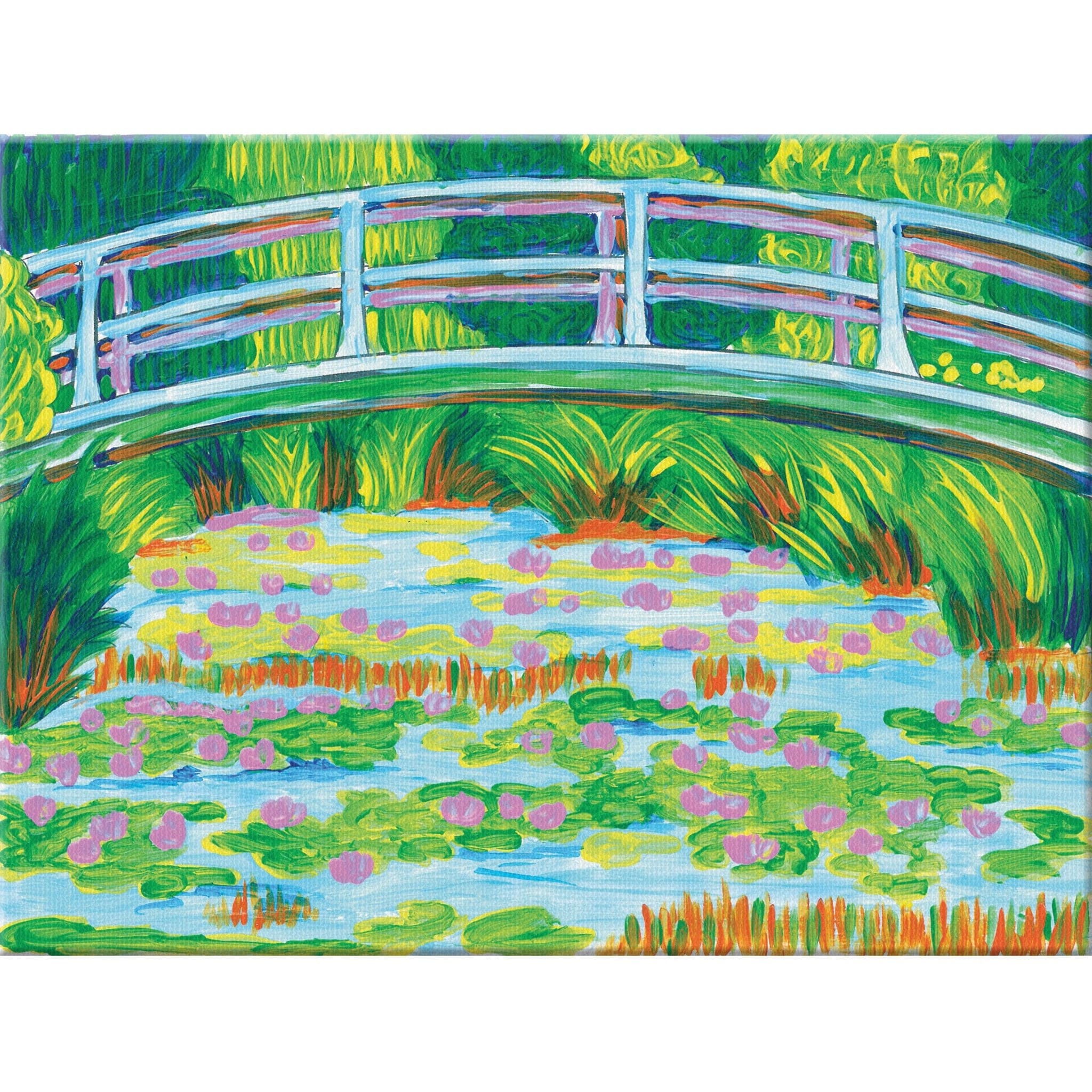 Faber-Castell Faber Castell Paint By Number Japanese Footbridge - Little Miss Muffin Children & Home