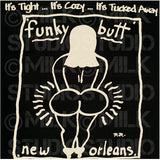 Milk Studio Milk Studio Coasters Funky Butt - Little Miss Muffin Children & Home