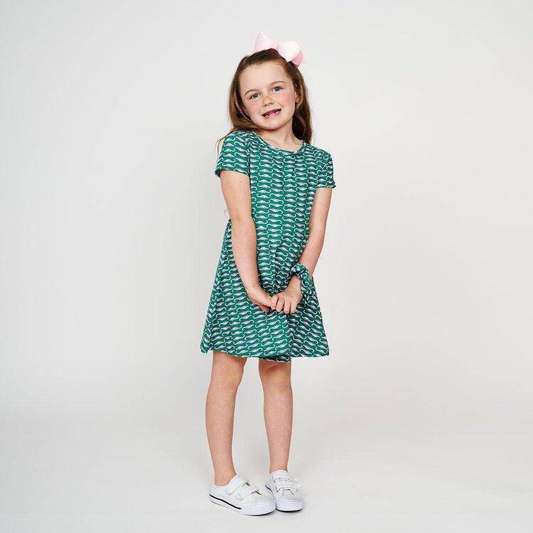 Bon Temps Boutique - Bon Temps Boutique Charlotte Dress in Preppy Gators - Little Miss Muffin Children & Home