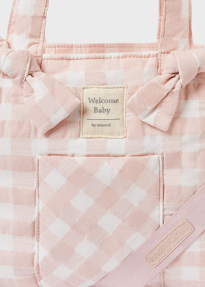 MAY - Mayoral Usa Inc Mayoral Gingham Baby Bag - Little Miss Muffin Children & Home