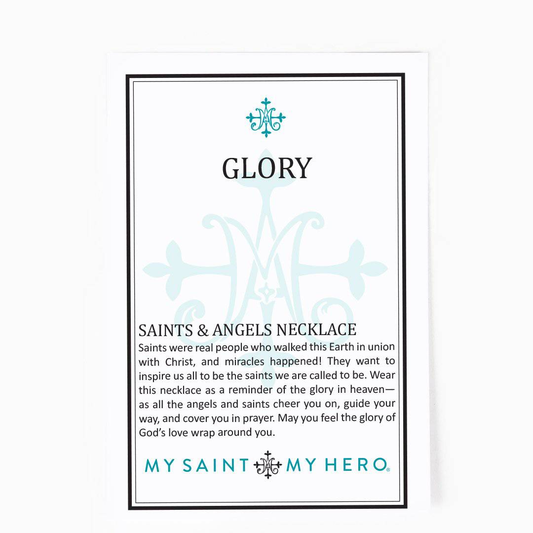 My Saint My Hero - My Saint My Hero Glory, Saints & Angels Necklace - Little Miss Muffin Children & Home