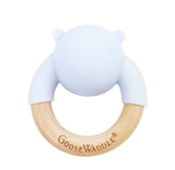 PLL - Goosewaddle + Pello Goosewaddle + Pello Silicone + Wood Rattle Bear - Little Miss Muffin Children & Home