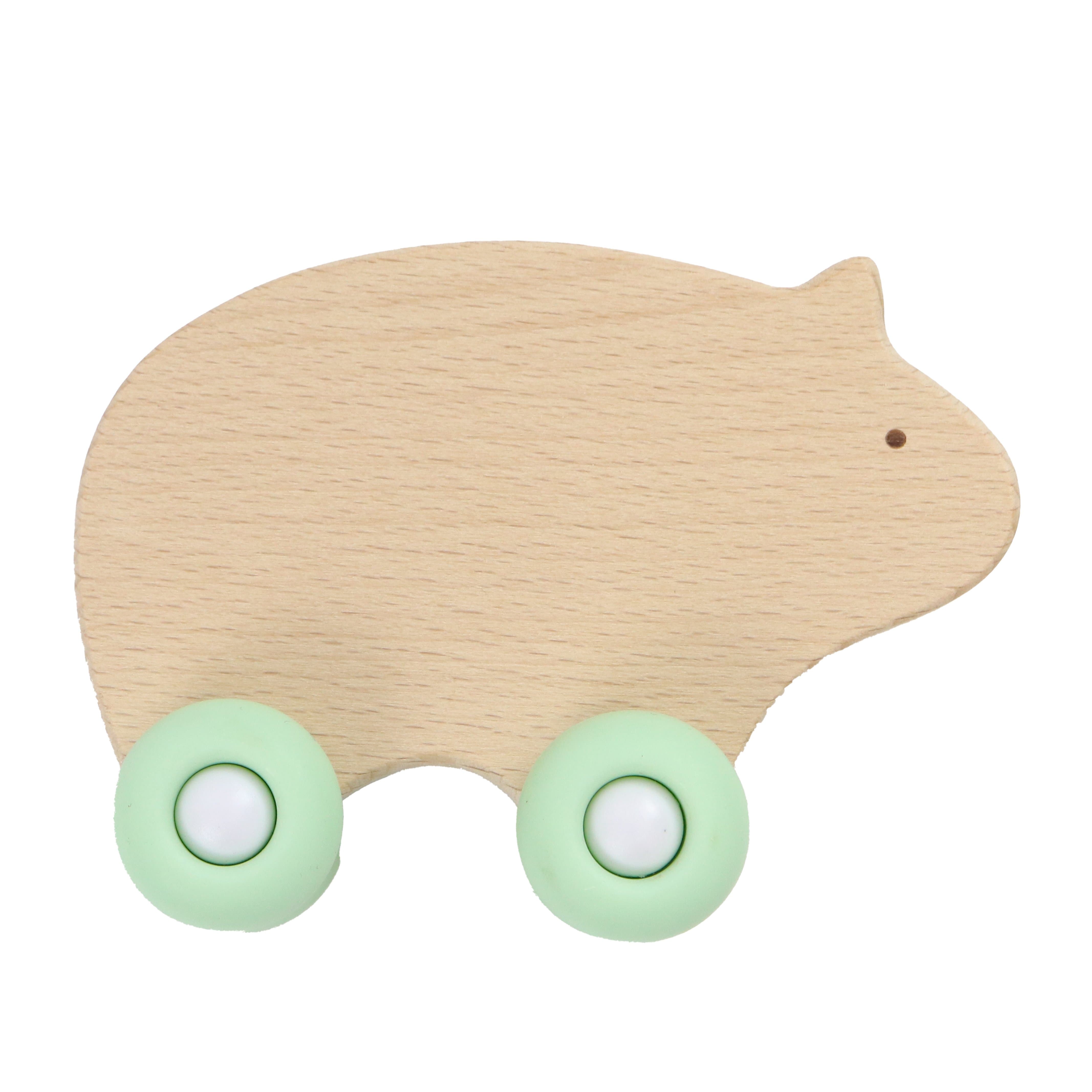 PLL - Goosewaddle + Pello Goosewaddle + Pello Silicone + Wood Teether Bear - Little Miss Muffin Children & Home
