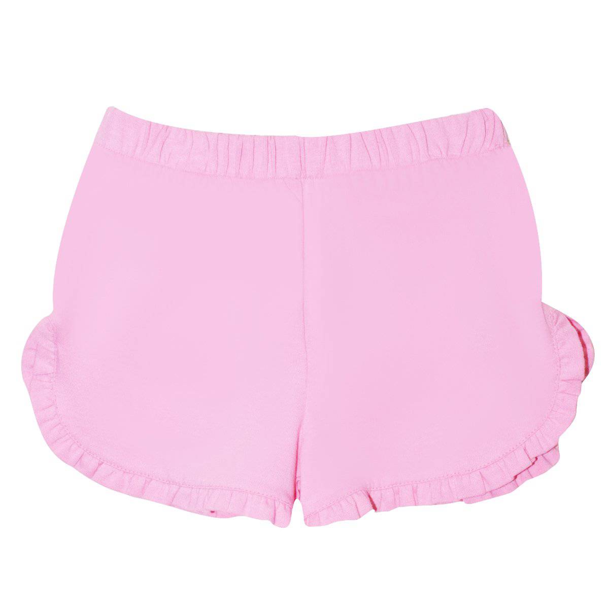 Vive La Fete - Vive La Fete Pink Knit Girls Ruffle Short - Little Miss Muffin Children & Home