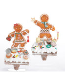 Kurt Adler Kurt Adler Gingerbread Stocking Hangers - Little Miss Muffin Children & Home