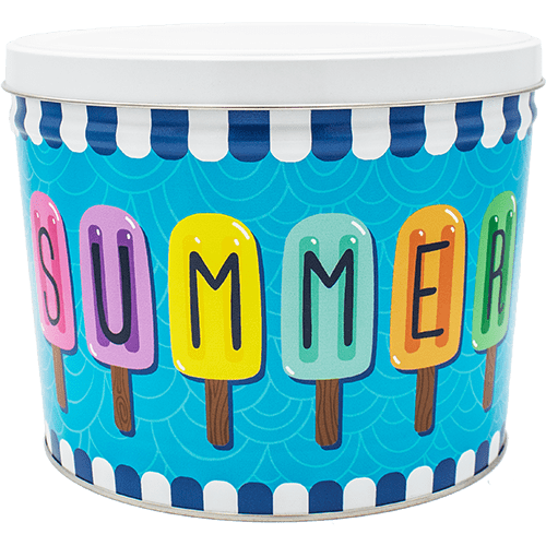 Holiday Tins & Containers Holiday Tins Hello Summer Large Steel Tin - Little Miss Muffin Children & Home