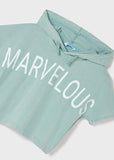Mayoral Mayoral Short Sleeve Hooded T-Shirt - Little Miss Muffin Children & Home
