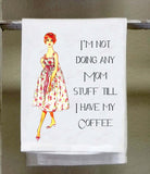 Sassy Talkin Sassy Talkin "Mom Stuff" Dish Towel - Little Miss Muffin Children & Home