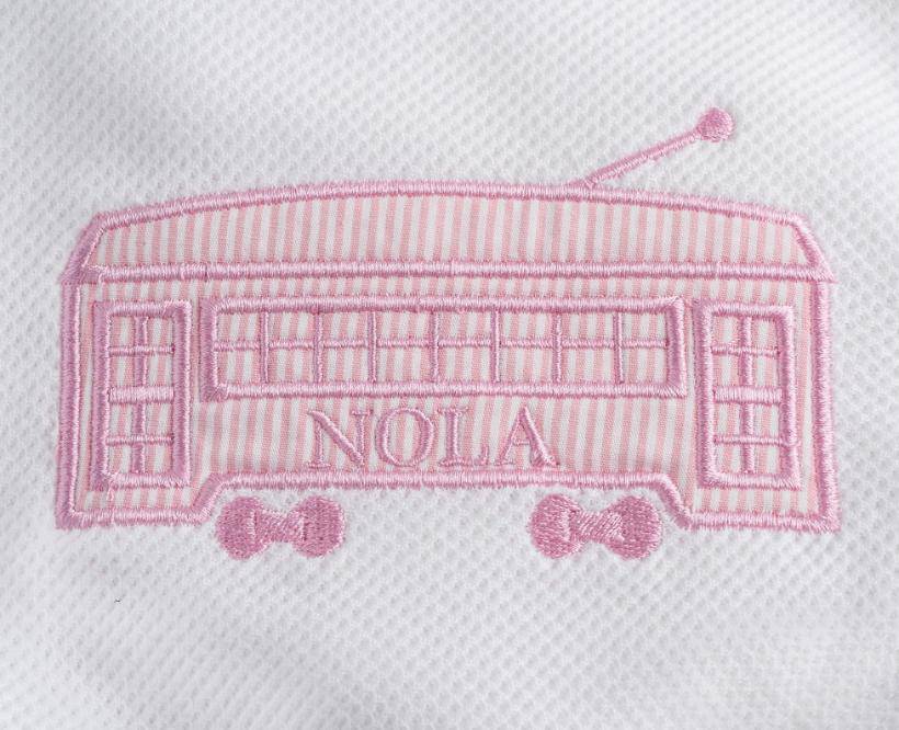 Nola Tawk - NOLA Tawk Streetcar Onesie - Little Miss Muffin Children & Home