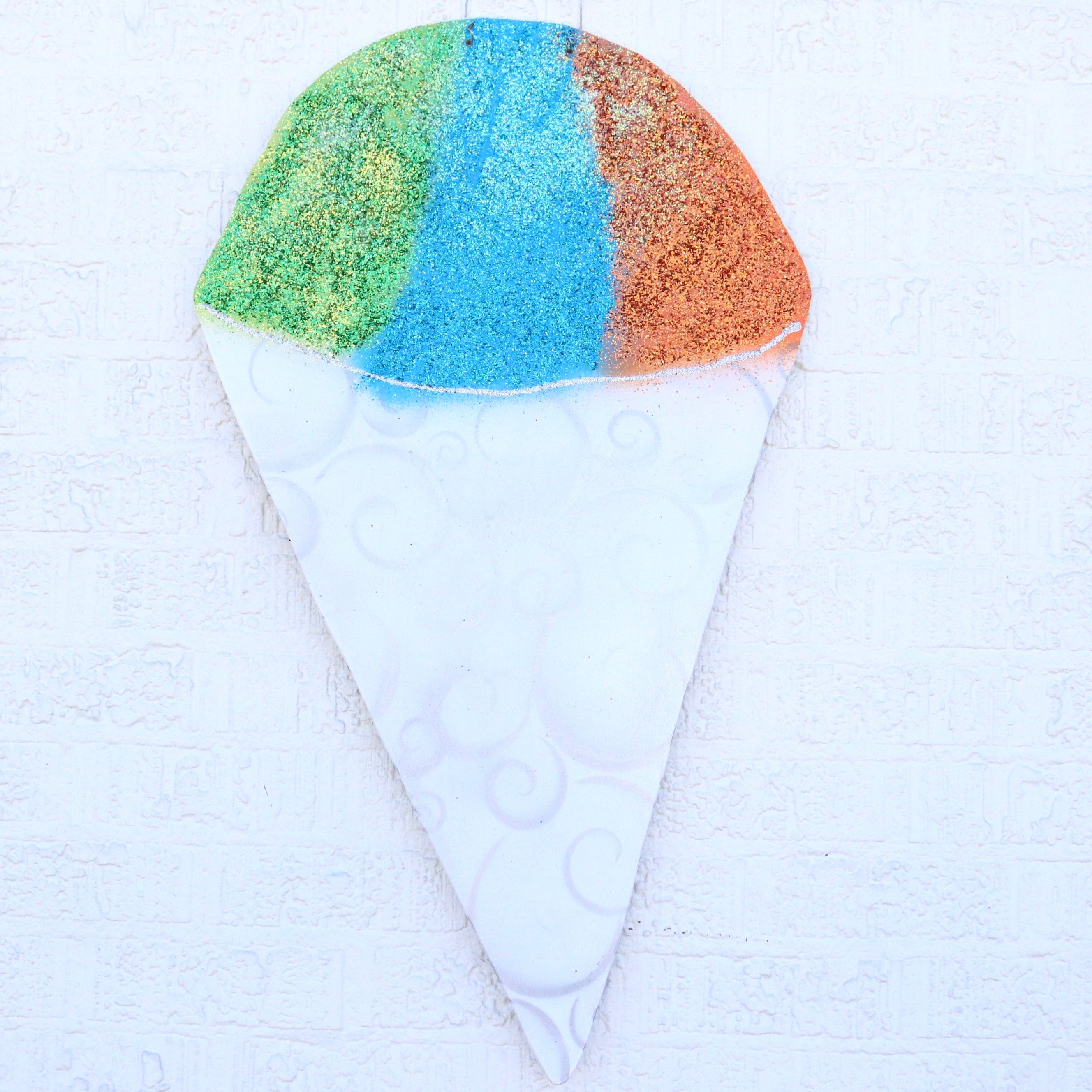 Toodle Lou Designs - Toodle Lou Designs Snoball Wooden Door Hanger - Little Miss Muffin Children & Home