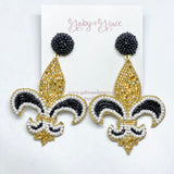 GBG - Gaby & Grace Gaby & Grace Fleur Di Lis Dangling Earrings - Little Miss Muffin Children & Home