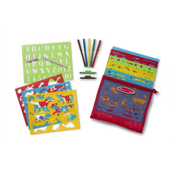 Melissa & Doug - Melissa & Doug Created by Me! Stencil Art Activity Kit - Little Miss Muffin Children & Home
