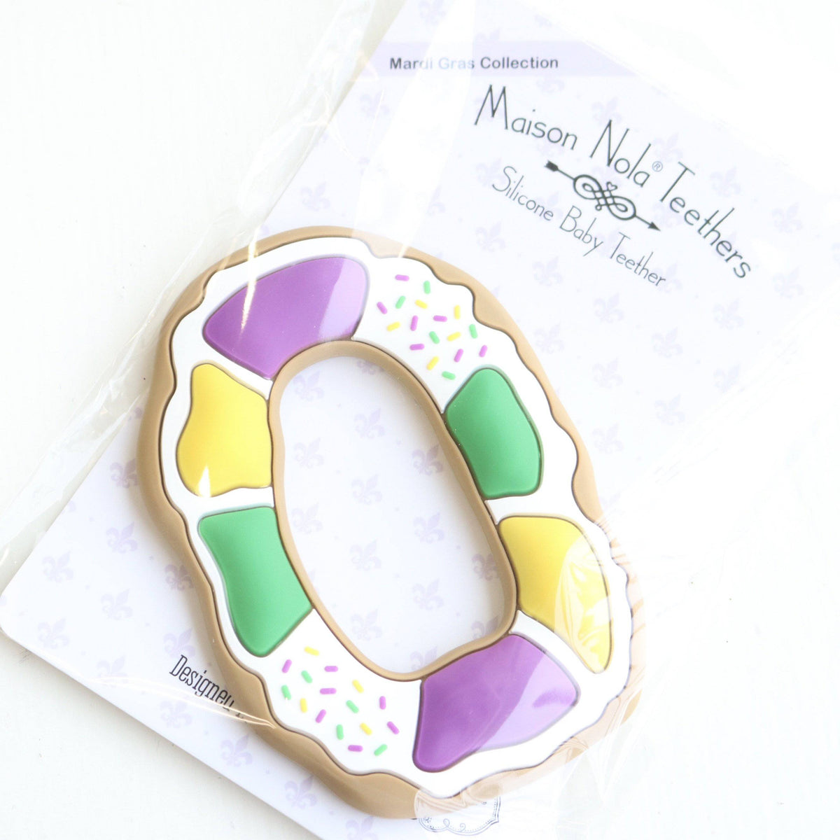 Maison NOLA - Maison Nola King Cake Silicone Teether - Little Miss Muffin Children & Home
