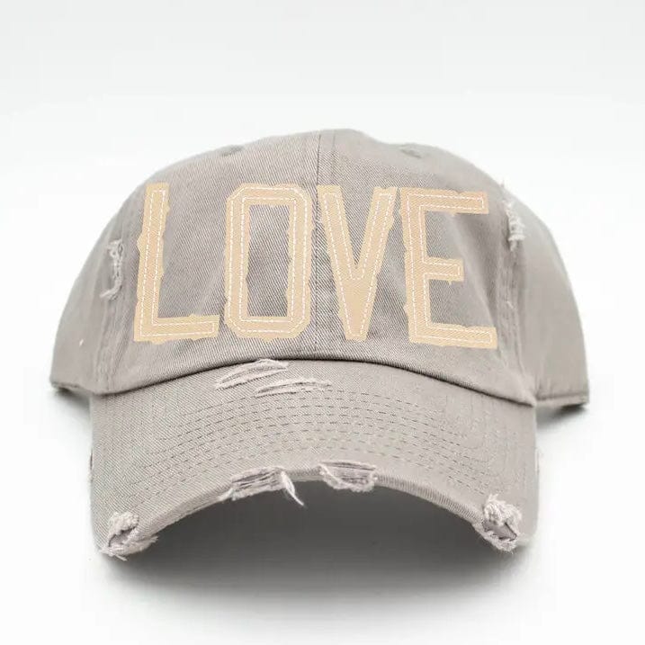 Cotton Mule Cotton Mule Love Baseball Hat - Little Miss Muffin Children & Home