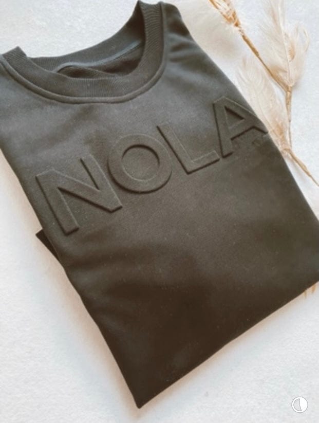 Whereable Art Whereable Art Raising Awareness Sculpted Nola Sweatshirt - Little Miss Muffin Children & Home