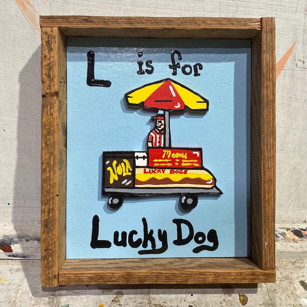 Damon Arts Nola Damon Arts NOLA “L” Letter Art - Little Miss Muffin Children & Home