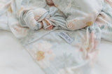 Stevie J's Headwraps Stevie J's Headwraps Floral Swaddle Blanket - Little Miss Muffin Children & Home