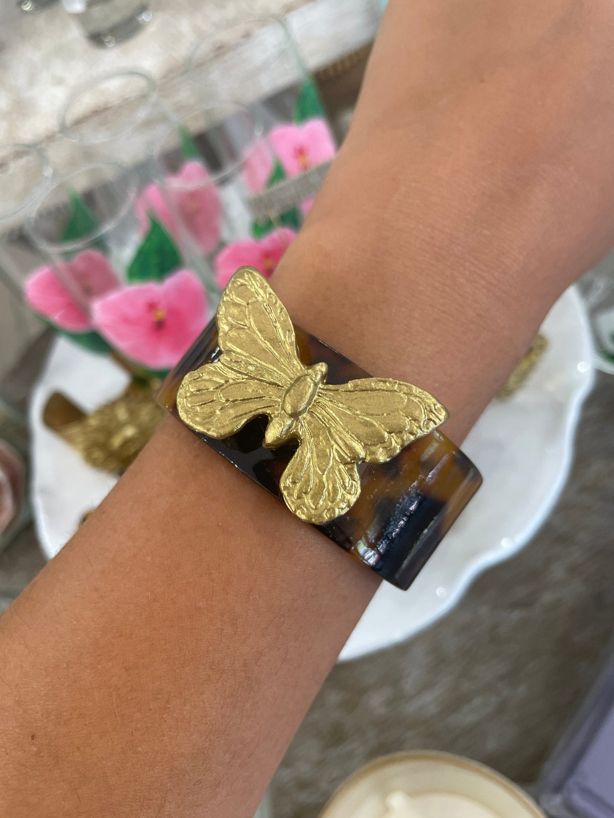 Carol Cassisa Carol Cassisa Tortoise Cuff Papillon - Little Miss Muffin Children & Home