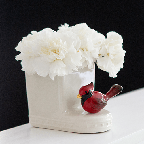 Nora Fleming Nora Fleming Winter Songbird Topper - Little Miss Muffin Children & Home