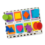 Melissa & Doug Melissa & Doug Shap Jo es Chunky Puzzle - 8 pieces - Little Miss Muffin Children & Home